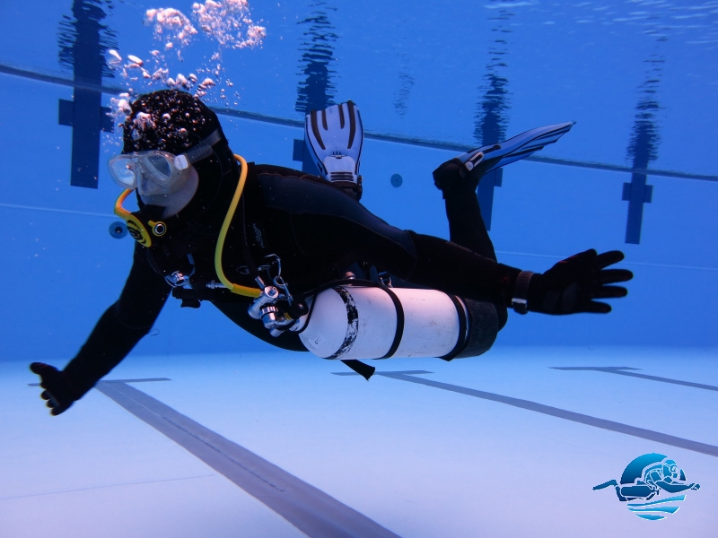 Razor2, Roby und 10L Stahl 200bar Flasche, Mono-Sidemount Bild4