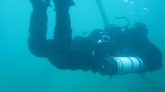 Sidemount mit ADV 11 trocken