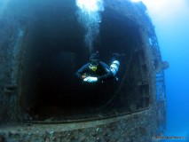 Marcel im xDeep und Doublemount an der Salem Express, Ägypten, Euro Divers 1