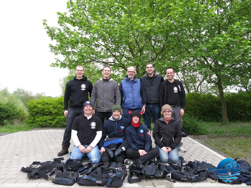 Sidemount Testevent Seahorse Kronau Testteam, Team Sidemount-Forum und einem Teil der Testsysteme 02