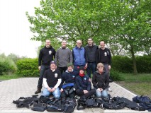Sidemount Testevent Seahorse Kronau Testteam, Team Sidemount-Forum und einem Teil der Testsysteme 02