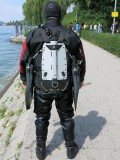 Sidemount Toddy style Backansicht Bondesee Überlingen