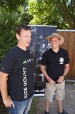 HP Hartmann und Martin vom Sidemount-Forum.com beim Austausch