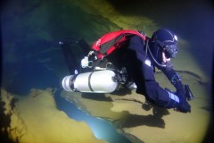 Sidemount Cave Frankreich 1 September 2015