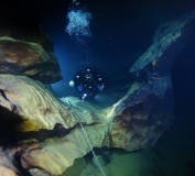 Sidemount Cave Frankreich 4 September 2015