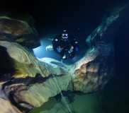 Sidemount Cave Frankreich 5 September 2015