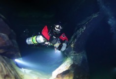 Sidemount Cave Frankreich 6 September 2015