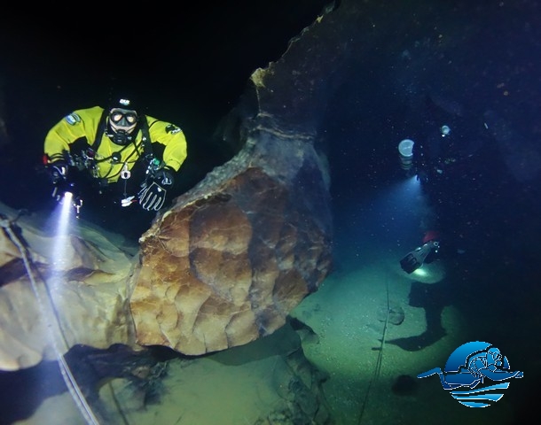 Sidemount Cave Frankreich 7 September 2015