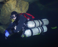 cave diving France 2016