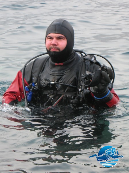 ...und Martin ist ja gar nicht aus dem Wasser zun bekommen.