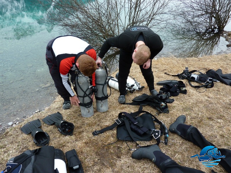 Sidemount Vorbereitung 1